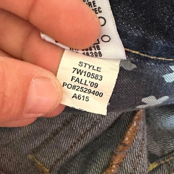 Lucky Brand Skirt Womens Size 6 Blue Western Classic Rodeo Retro Girlie - Picture 8 of 8